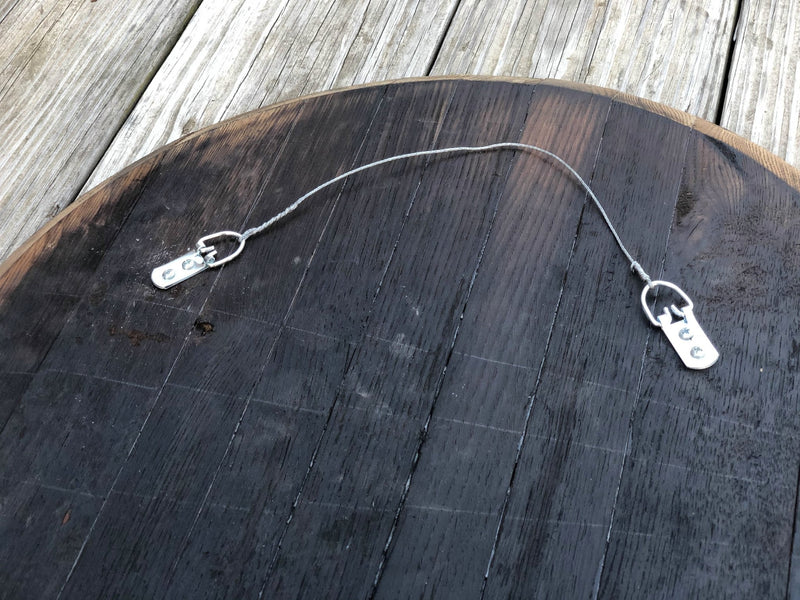 Personalized Barrel Head Wedding Guest Book Register, Rustic Wedding and Anniversary Decor - Crosswired Creations